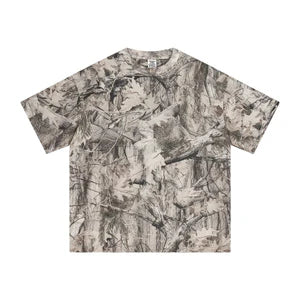 Men’s Camouflage Drop-Shoulder Cotton T-Shirt – Casual Fit | Saifinty Global Traders