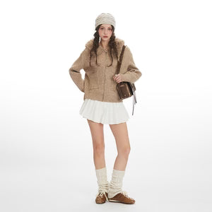 Women’s Hooded Knit Cardigan Sweater – Slim Fit | Saifinty Global Traders