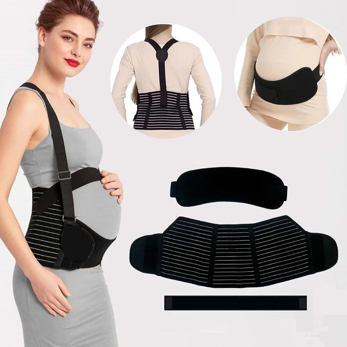 Pregnancy Stomach Support Lift Belt – Back & Waist Pain Relief | Saifinty Global Traders